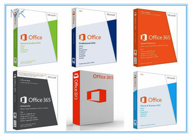 Коробка розницы Майкрософт Офис 2013 с ДВД 32бит/64бит отсутствие ограничения языка