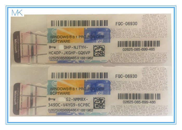 Многофункциональные ключ полное Версионьл продукта выигрыша 8,1 32биц 64биц Про для 1 ПК используя