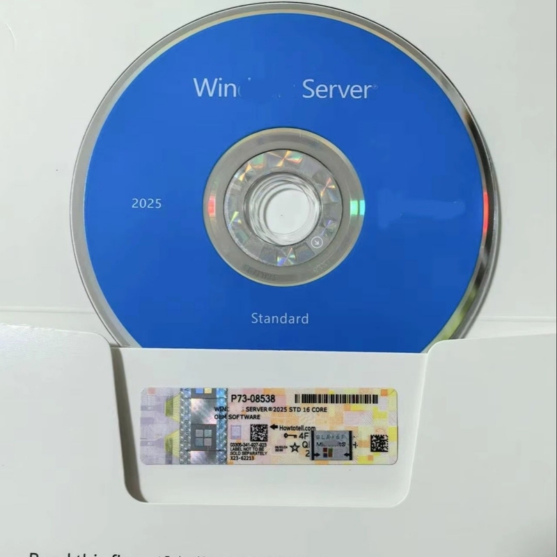 12 ТБ Максимальная поддержка виртуальной памяти и виртуализация Hyper-V MS Server 2025 STD для B2B-покупок