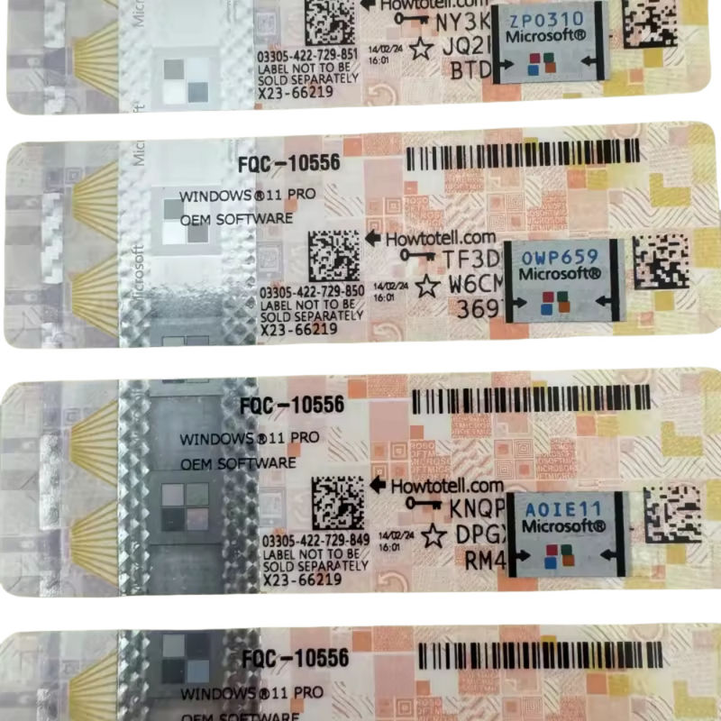 Коммерческое программное обеспечение Win 11 Pro Key UEFI Secure Boot Capable Лицензия Управление лицензиями для корпоративных сетей