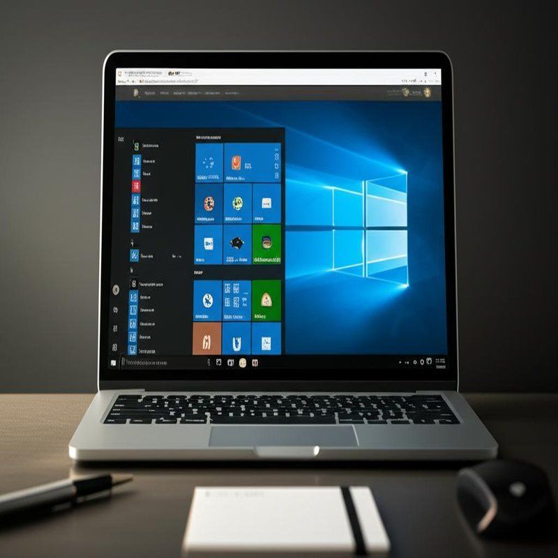 Эффективно управлять своим бизнесом с Windows 10 совместимой компьютерной ОС программное обеспечение и редактор блокнота