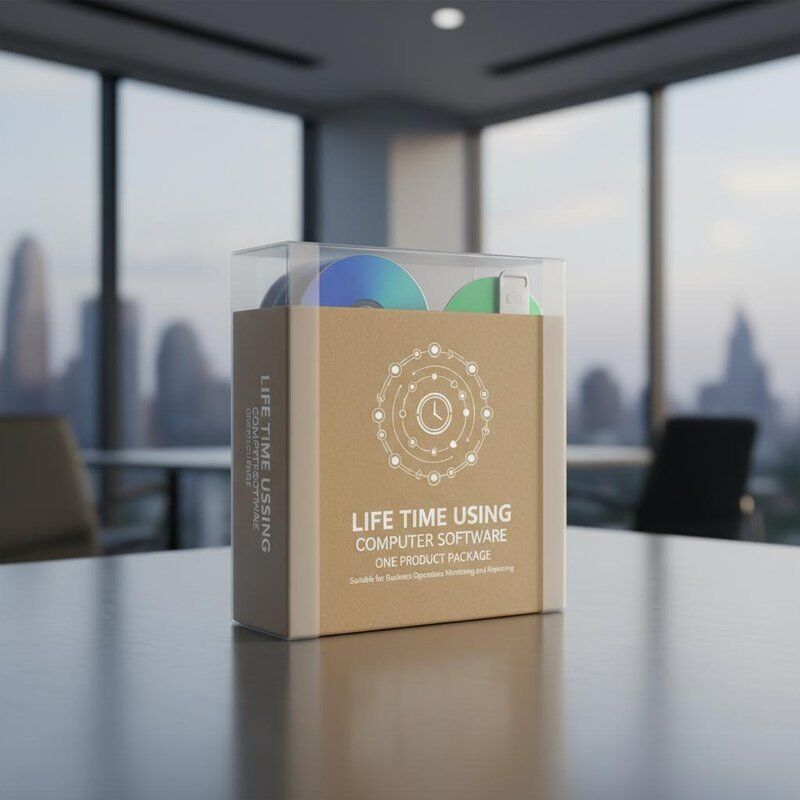 Продолжительность жизни с использованием компьютерного программного обеспечения Один пакет продуктов Количество, подходящее для мониторинга и отчетности бизнес-операций