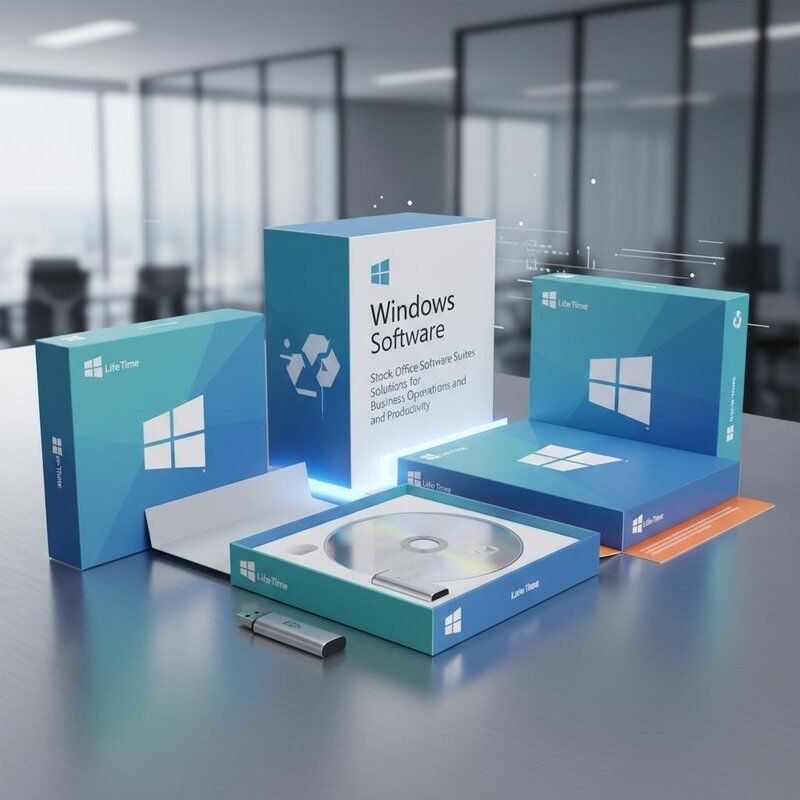 Продолжительность использования программного обеспечения Microsoft Windows Office Stock Software Suites Решения для бизнес-операций и производительности