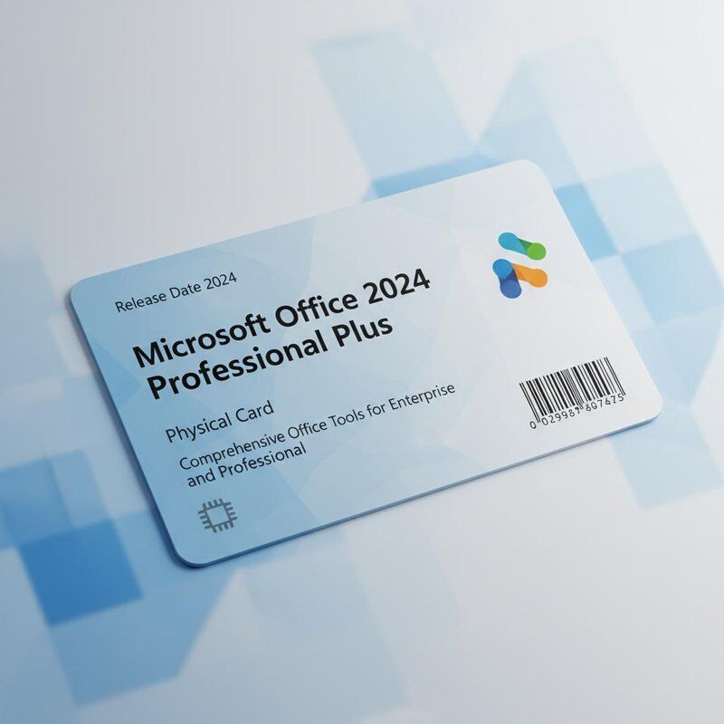 Дата выпуска 2024 Microsoft Office 2024 Professional Plus Физическая карта Комплексные офисные инструменты для предприятий и профессионалов