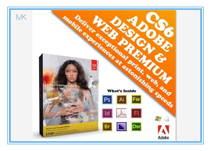 Награда сети дизайна сюиты CS6 Adobe коммерчески версии творческая для английского языка Windows